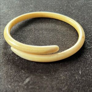 Elegant Bone Bangle Bracelet